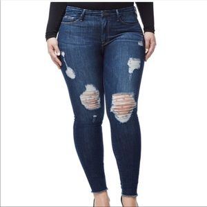 Good American Good Legs Skinny Jeans Size 22